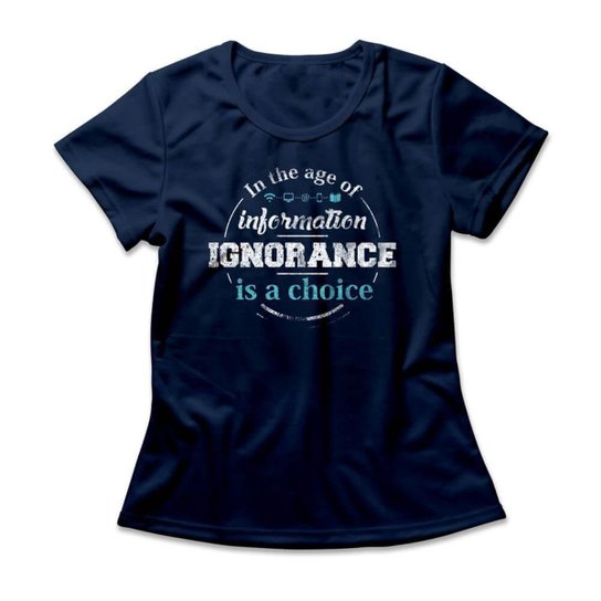 Camiseta Studio Geek Age Of Information Feminino