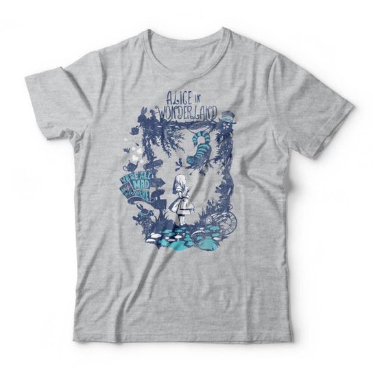 Camiseta Studio Geek Alice No País Das Maravilhas Masculino