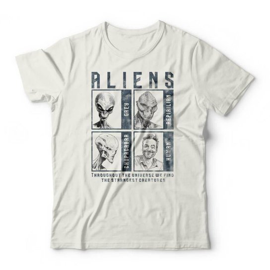 Camiseta Studio Geek Aliens Masculino