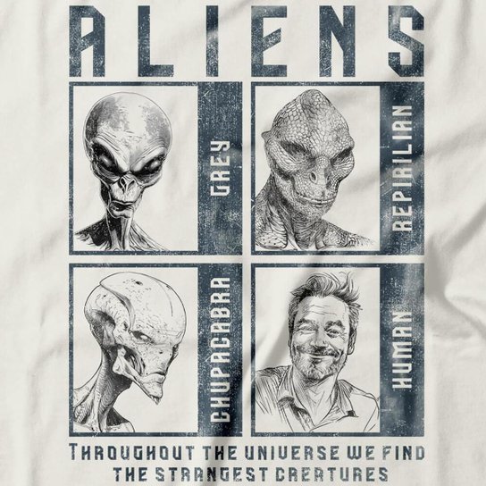 Camiseta Studio Geek Aliens Masculino