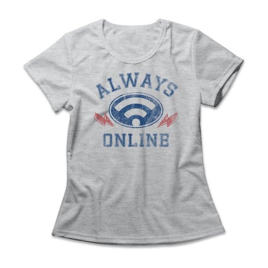 Camiseta Studio Geek Always Online Feminino