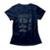 Camiseta Studio Geek Analog Camera Feminino - Azul Escuro