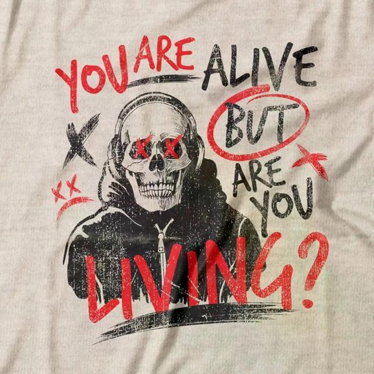 Camiseta Studio Geek Are You Living? Feminino