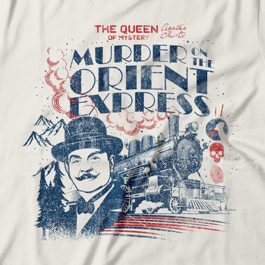 Camiseta Studio Geek Assassinato No Expresso Oriente Feminino