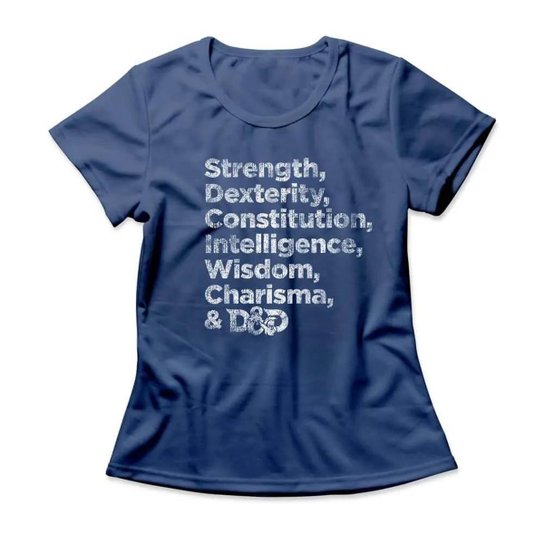 Camiseta Studio Geek Attributes Feminino