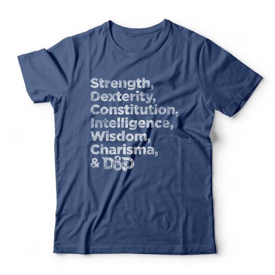 Camiseta Studio Geek Attributes Unissex