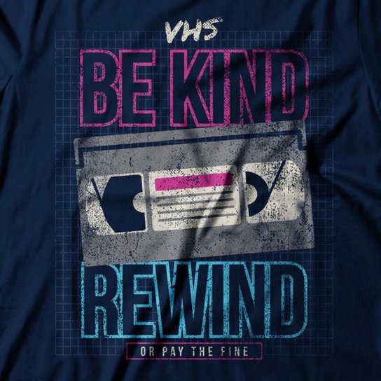Camiseta Studio Geek Be Kind Rewind Feminino