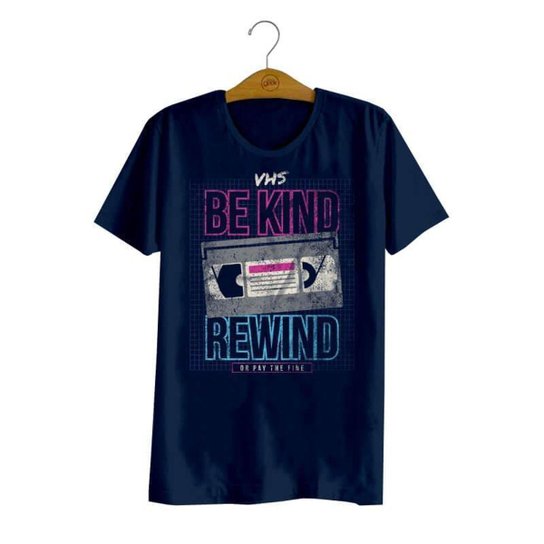 Camiseta Studio Geek Be Kind Rewind Unissex
