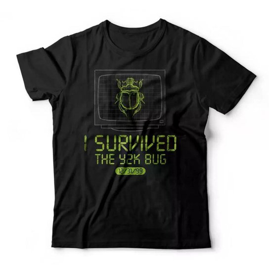 Camiseta Studio Geek Bug Do Milênio Masculino