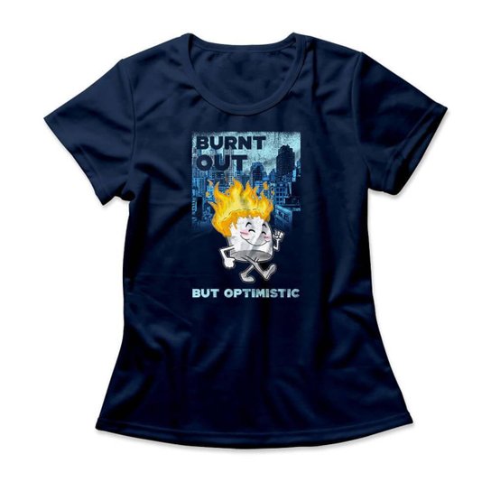 Camiseta Studio Geek Burnt Out Feminino