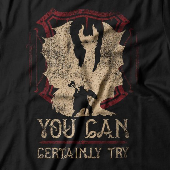 Camiseta Studio Geek Can Certainly Try Feminino