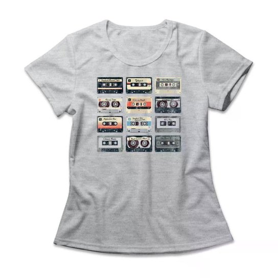 Camiseta Studio Geek Cassette Tapes Feminino