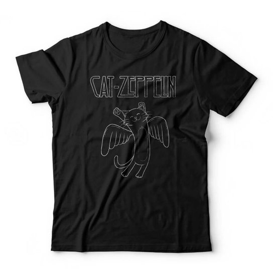 Camiseta Studio Geek Cat Zeppelin Masculino