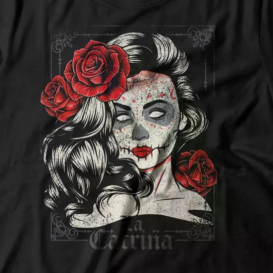 Camiseta Studio Geek Catrina Feminino