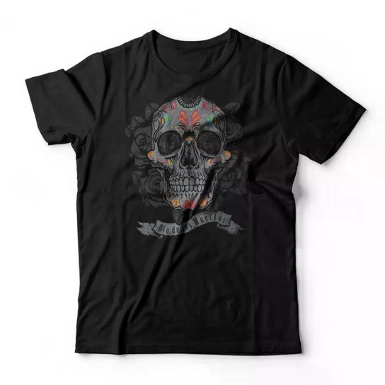 Camiseta Studio Geek Caveira Mexicana Masculino