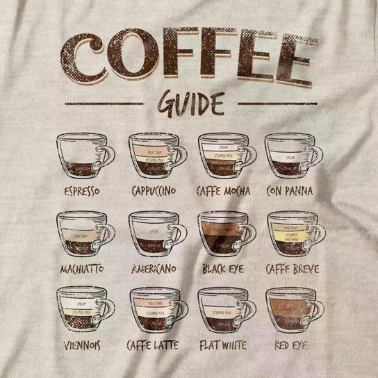 Camiseta Studio Geek Coffee Guide Feminino