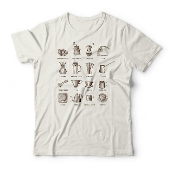 Camiseta Studio Geek Coffee Manual Masculino