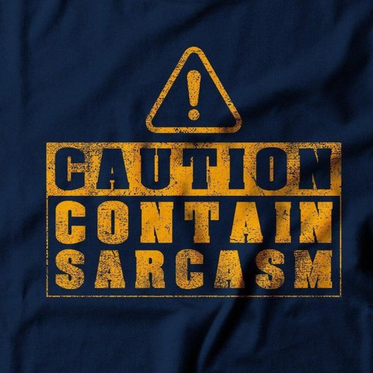 Camiseta Studio Geek Contain Sarcasm Feminino