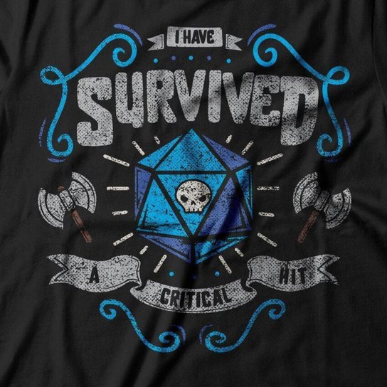 Camiseta Studio Geek Critical Hit Unissex