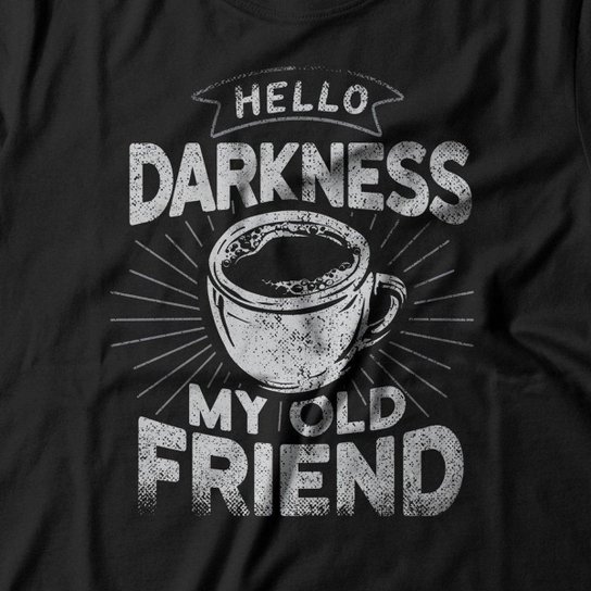 Camiseta Studio Geek Darkness Coffee Feminino