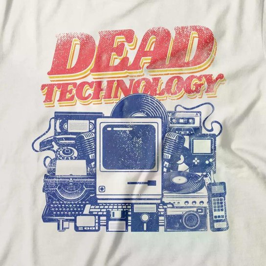 Camiseta Studio Geek Dead Technology Masculino