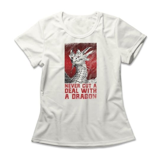 Camiseta Studio Geek Deal With A Dragon Feminino