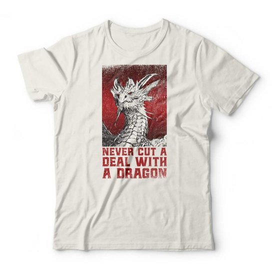 Camiseta Studio Geek Deal With A Dragon Masculino