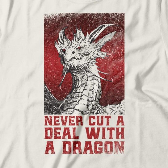 Camiseta Studio Geek Deal With A Dragon Masculino