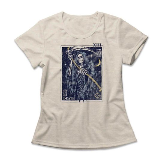 Camiseta Studio Geek Death Tarot Card Feminino