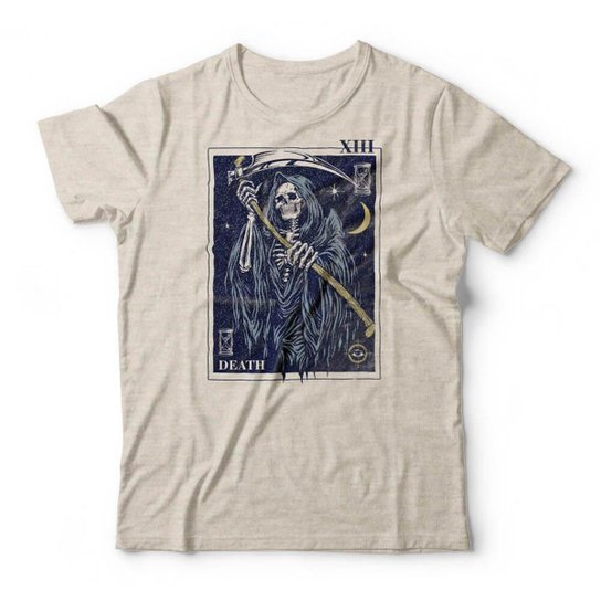 Camiseta Studio Geek Death Tarot Card Masculino