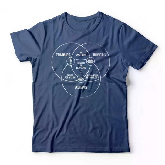 Camiseta Studio Geek Death To Humans Masculino