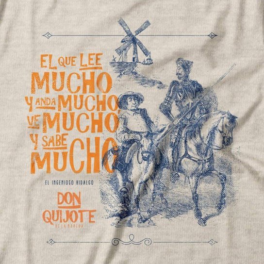 Camiseta Studio Geek Dom Quixote Feminino