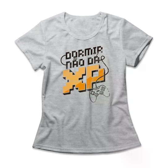 Camiseta Studio Geek Dormir Não Dá XP Feminino