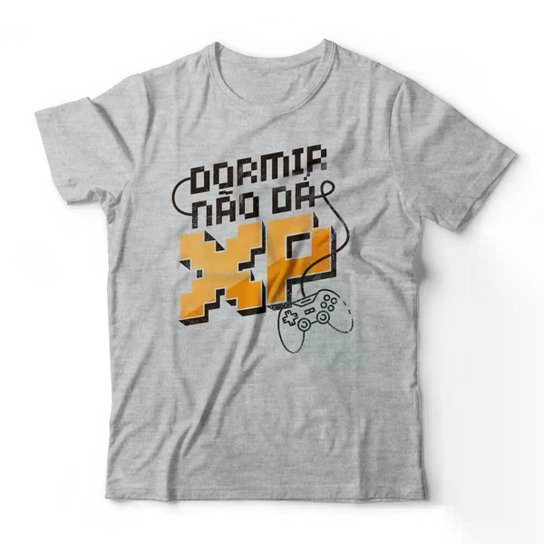 Camiseta Studio Geek Dormir Não Dá XP Masculino