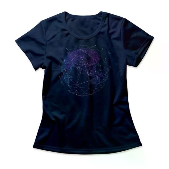 Camiseta Studio Geek Dots World Feminino