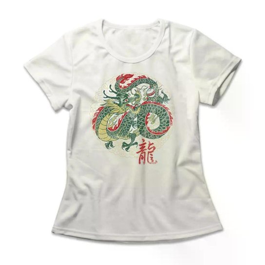Camiseta Studio Geek Dragão Oriental Feminino