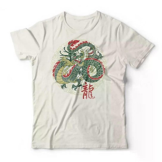 Camiseta Studio Geek Dragão Oriental Masculino