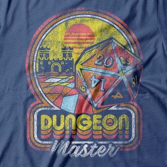 Camiseta Studio Geek Dungeon Master Dice Unissex