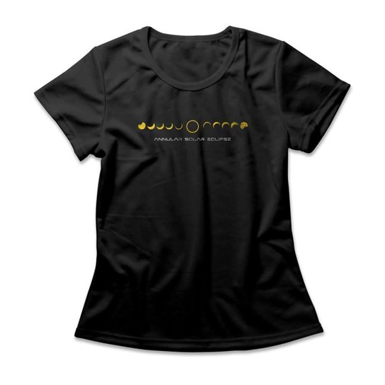 Camiseta Studio Geek Eclipse Solar Feminino