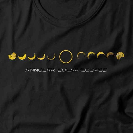 Camiseta Studio Geek Eclipse Solar Masculino