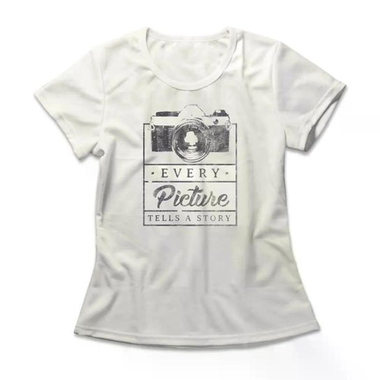 Camiseta Studio Geek Every Picture Tells A Story Feminino