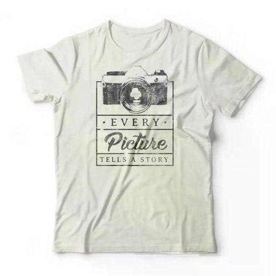 Camiseta Studio Geek Every Picture Tells A Story Masculino