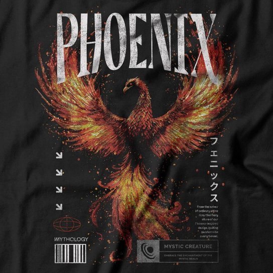 Camiseta Studio Geek Fênix Feminino