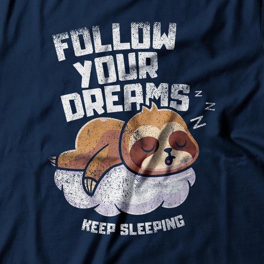 Camiseta Studio Geek Follow Your Dreams Masculino