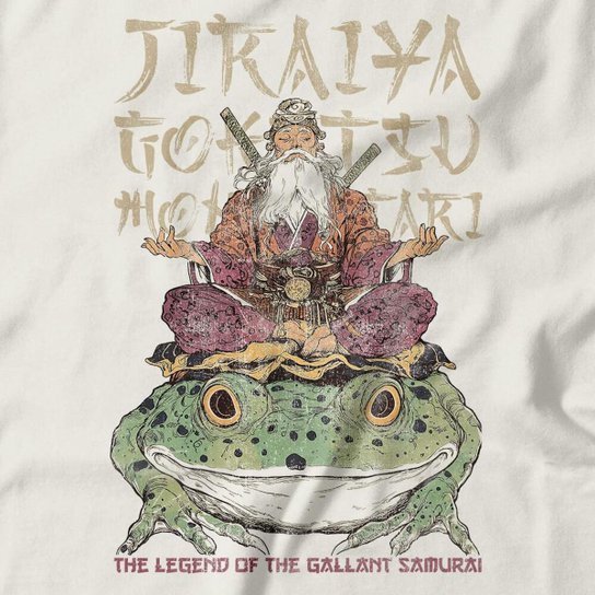 Camiseta Studio Geek Gallant Jiraiya Masculino