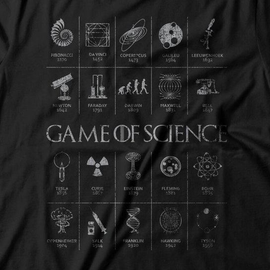 Camiseta Studio Geek Game Of Science Unissex