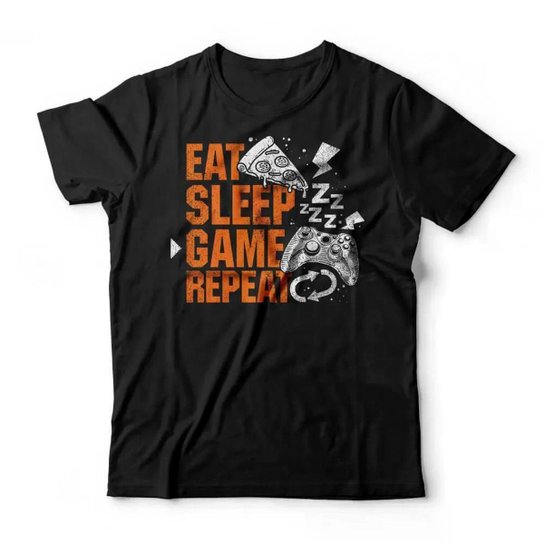 Camiseta Studio Geek Game Repeat Masculino