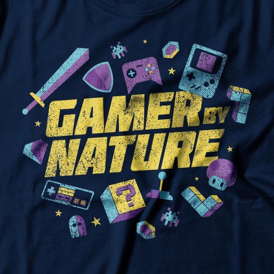 Camiseta Studio Geek Gamer By Nature Feminino