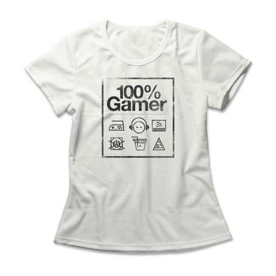 Camiseta Studio Geek Gamer Care Label Feminino