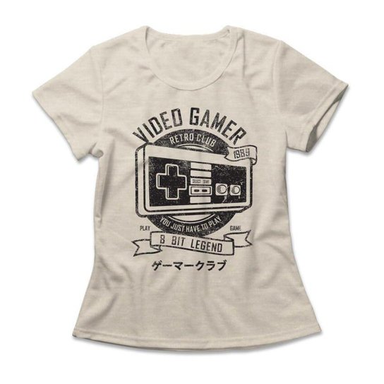 Camiseta Studio Geek Gamer Retrô Club Feminino